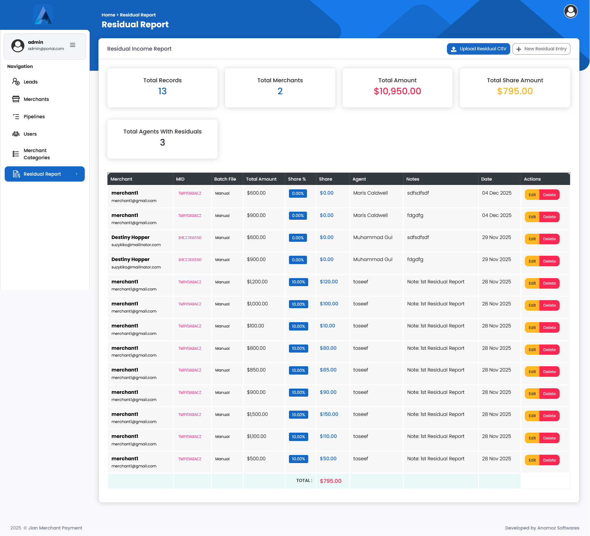 Jian Merchant Payment